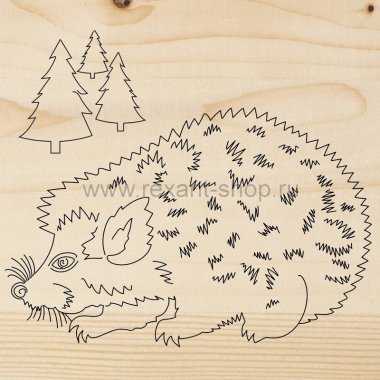 Фотография товара 'Rexant Доска для выжигания «Ёжик» 12-0926'