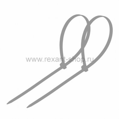 Фотография товара 'Rexant Стяжкa нейлоновая 300 x 4,8 мм 07-1303-3'