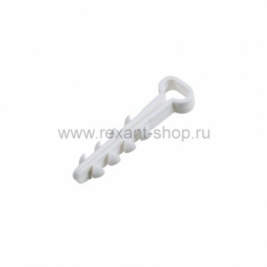Фотография товара 'Rexant Дюбель-хомут нейлоновый прямоугольный 5-8 мм 07-4608'