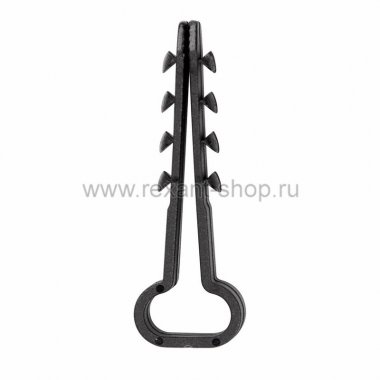 Фотография товара 'Rexant Дюбель-хомут нейлоновый прямоугольный 6-12 мм 07-4614'