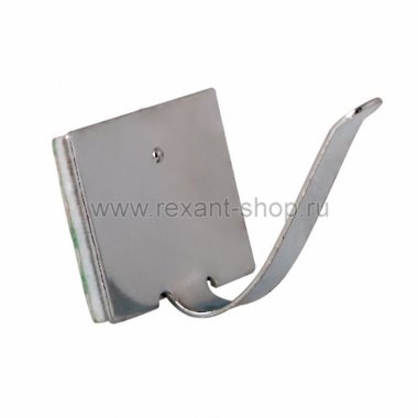 Фотография товара 'Rexant Площадки самоклеющиеся металлические с клипсой 25 х15 мм 07-2425-10'