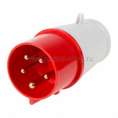 Фотография товара 'Rexant Вилка 025 переносная 3Р+РЕ+N 32А 380В IP44 11-8905'