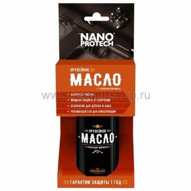 Фотография товара 'Rexant Масло оружейное NANOPROTECH NPOM0019'