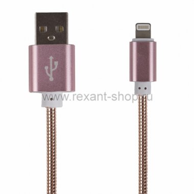 Фотография товара 'Rexant USB кабель для iPhone 5/6/7 моделей 18-4225'