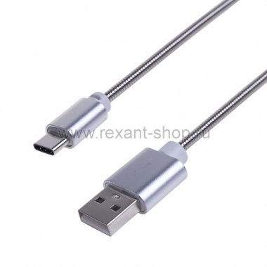 Фотография товара 'Rexant Шнур USB 3.1 type C (male)-USB 2. 0 18-1886-9'