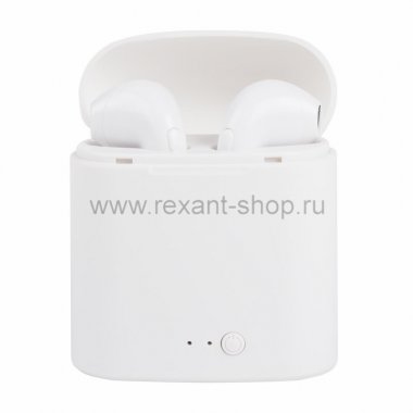 Фотография товара 'Rexant Bluetooth-наушники «Капельки» с микрофоном для iPhone X 18-2035-9'