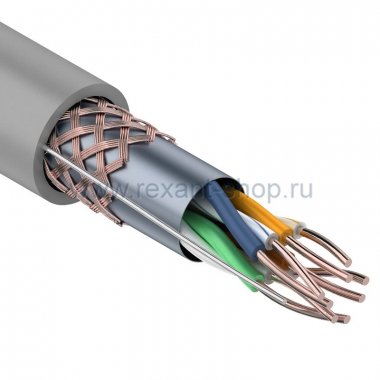 Фотография товара 'Rexant Кабель SFTP 4PR 24AWG CAT5e 01-0342'