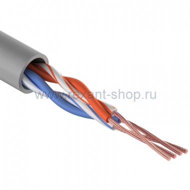 Фотография товара 'Rexant Кабель UTP 2PR 24AWG CAT5e 305м 01-0026'