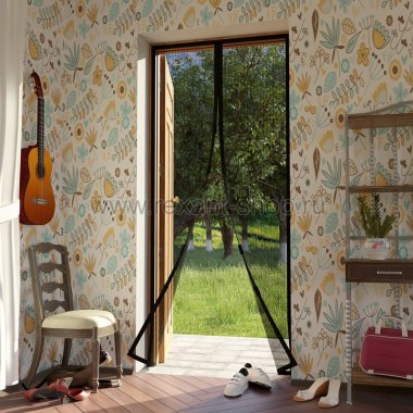 Фотография товара 'Rexant Москитная сетка для двери с магнитным замком 71-0204'