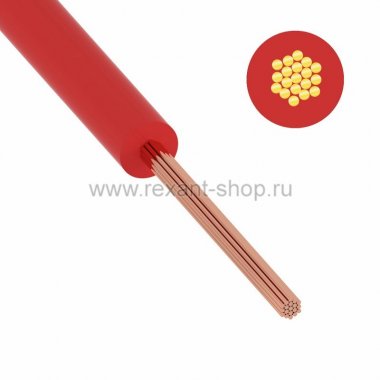 Фотография товара 'Rexant Провод ПуГВ (ПВ-3) 01-8615-4'