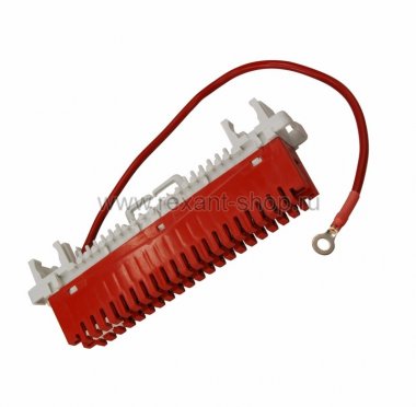 Фотография товара 'Rexant Плинт 8 pin с заземлением, универсальный 04-0123'