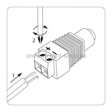 Фотография товара 'Rexant Разъем питания гнездо 14-0315-4'