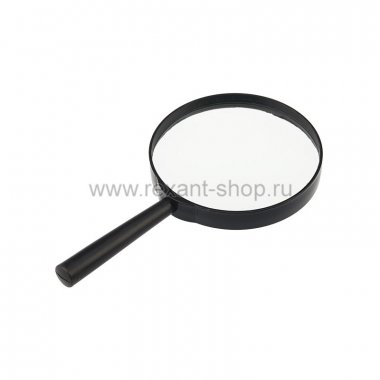 Фотография товара 'Rexant Лупа ручная 2X, диаметр 100 мм 12-0414-9'