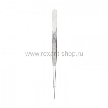 Фотография товара 'Rexant Пинцет прямой рифленый 250 мм 12-0369'