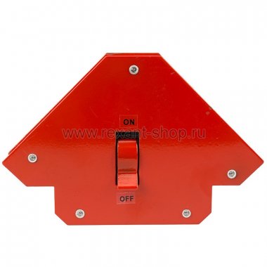 Фотография товара 'Rexant Магнитный угольник-держатель для сварки, отключаемый на 3 угла 12-4836'