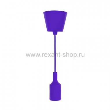 Фотография товара 'Rexant Патрон E27 силиконовый со шнуром 11-8887'