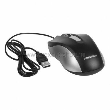 Фотография товара 'Rexant Мышка компьютерная проводная классическая 18-6002'