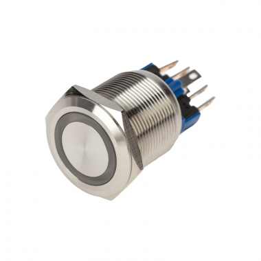 Фотография товара 'Rexant 36-3536-1 Кнопка антивандальная ?22 250В Фикс (6с) ON-OFF/OFF-ON'