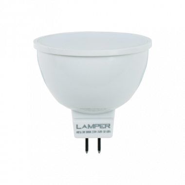 Фотография товара 'Rexant Лампа LED MR16 GU5,3, 5W 3000K 400Lm 220V 601-726'