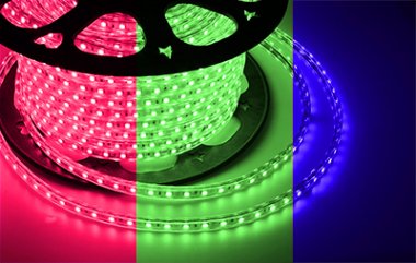 Фотография товара 'Rexant LED лента 220 В, IP67, SMD 5050, 60 LED/m 142-109'