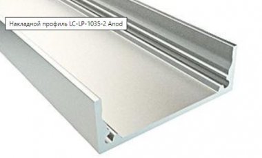 Фотография товара 'Rexant Профиль накладной алюминиевый 3510-2 146-215'