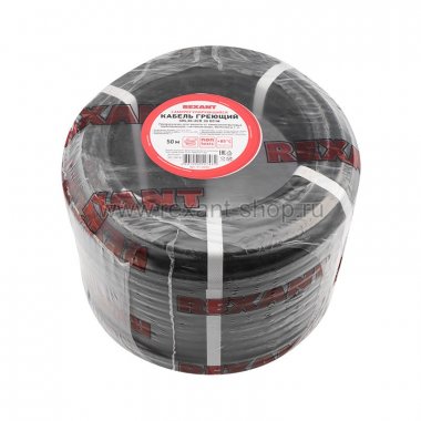 Фотография товара 'Rexant Кабель греющий саморегулирующийся экранированный SRL30-2CR 51-0203'