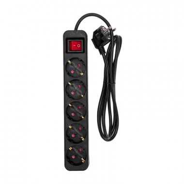 Фотография товара 'Rexant 13-4037 Удлинитель STANDARD 5 гнезд, 1,5м, 3х1,0мм?, с/з'