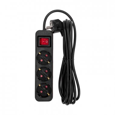 Фотография товара 'Rexant 13-4019 Удлинитель STANDARD 3 гнезда, 3м, 3х1,0мм?, с/з'