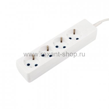 Фотография товара 'Rexant Удлинитель 4 гнезда 5 м 3х0,75 мм, 11-9556'