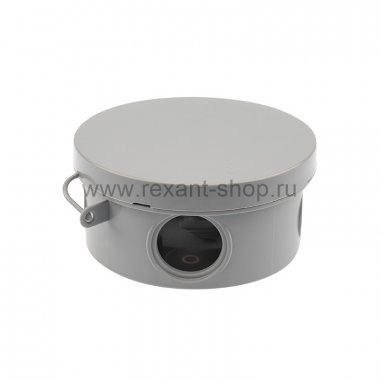 Фотография товара 'Rexant Коробка распаячная ОУ, D 85х40мм, IP54 (УПр 85/40.1.3) , 28-3009'