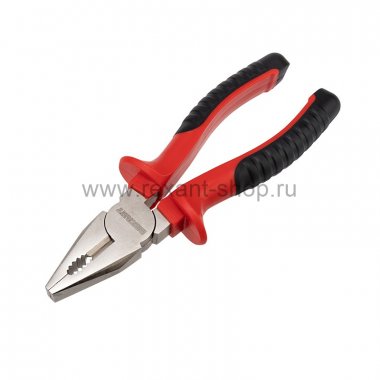 Фотография товара 'Rexant Плоскогубцы комбинированные 180 мм никелированные, двухкомпонентные рукоятки, 12-4612'