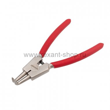 Фотография товара 'Rexant Щипцы для стопорных колец разжим загнутый 160 мм, обливные рукоятки, 12-4640'