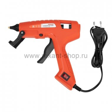Фотография товара 'Rexant Пистолет клеевой , 100 Вт, ?11 мм, «ЭКСПЕРТ», 12-1530'