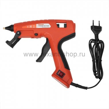 Фотография товара 'Rexant Пистолет клеевой , 200 Вт, ?11 мм, «ЭКСПЕРТ», 12-1533'