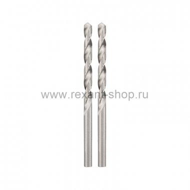 Фотография товара 'Rexant Сверло по металлу 1,0 мм HSS, DIN 338, 91-0551'