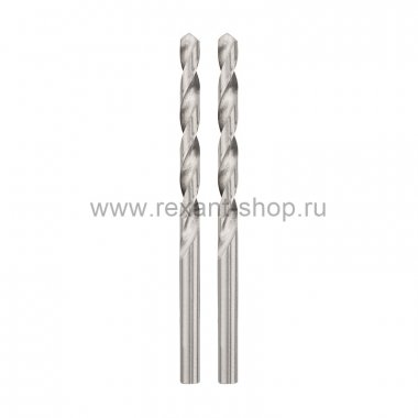 Фотография товара 'Rexant Сверло по металлу 2 мм HSS, DIN 338, 91-0553'
