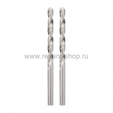 Фотография товара 'Rexant Сверло по металлу 3,5 мм HSS, DIN 338, 91-0558'