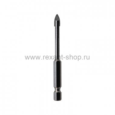 Фотография товара 'Rexant Сверло по стеклу и керамике 5 мм (шестигранный хвостовик) , 91-0641'