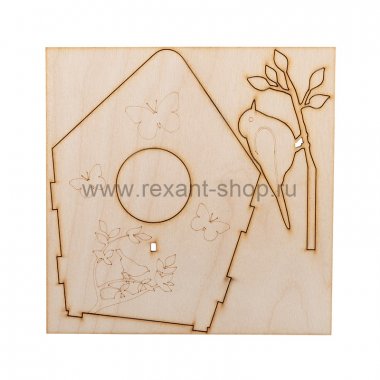 Фотография товара 'Rexant Доска для выжигания 3D «Кормушка для птиц» , 12-0934'