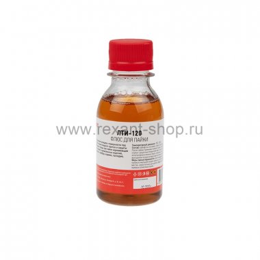 Фотография товара 'Rexant Флюс для пайки REXANT, ЛТИ-120, 100 мл, 09-3627'