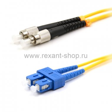 Фотография товара 'Rexant Патч-корд оптический переходной (SM), 9/125 (OS2), SC/UPC-FC/UPC, (Duplex), PVC, 50-2809-1'