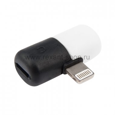 Фотография товара 'Rexant Разветвитель для iPhone штекер - 2 гнезда, 18-0172-9'