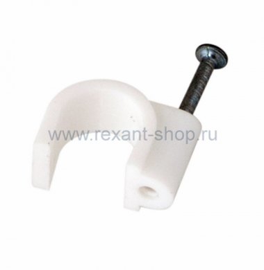 Фотография товара 'Rexant Крепеж кабеля круглый 14мм 07-4014'