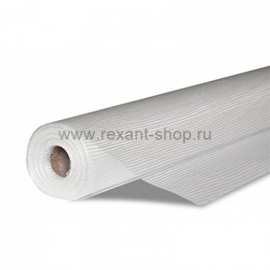 Фотография товара 'Rexant Интерьерная сетка для штукатурных работ (ячейка 5х5 мм, в рулоне 1 м х 50 м) 70 г/м.кв., 09-8013'