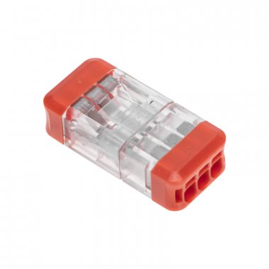 Фотография товара 'Rexant 07-5242 Экспресс-клемма СМК 2273-203R проходная разъемная 3 полюса 0,5-2,5мм?'