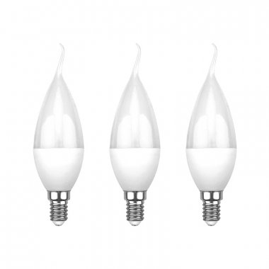 Фотография товара 'Rexant 604-046-3Лампа светодиодная Свеча на ветру (CW) 7,5Вт E14 713Лм 4000K'