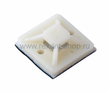 Фотография товара 'Rexant Площадка самоклеющаяся 25 х 25 мм 07-2025'