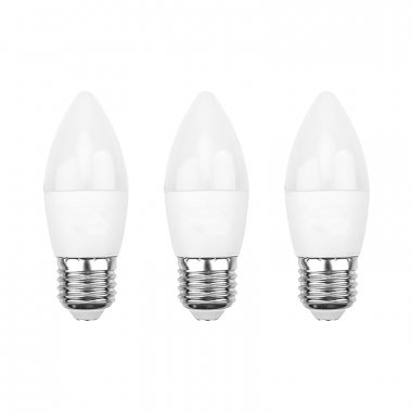 Фотография товара 'Rexant 604-204-3 Лампа светодиодная Свеча CN 9,5Вт E27 903Лм 6500K'