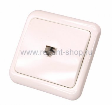 Фотография товара 'Rexant Телефонная розетка внутренняя - 1 6P-4C 03-0009'