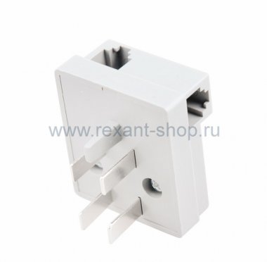 Фотография товара 'Rexant Универсальная телефонная вилка 03-0012'